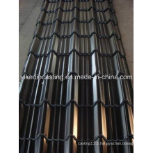 Black Color Galvanized Corrugated Steel Roofing Sheet